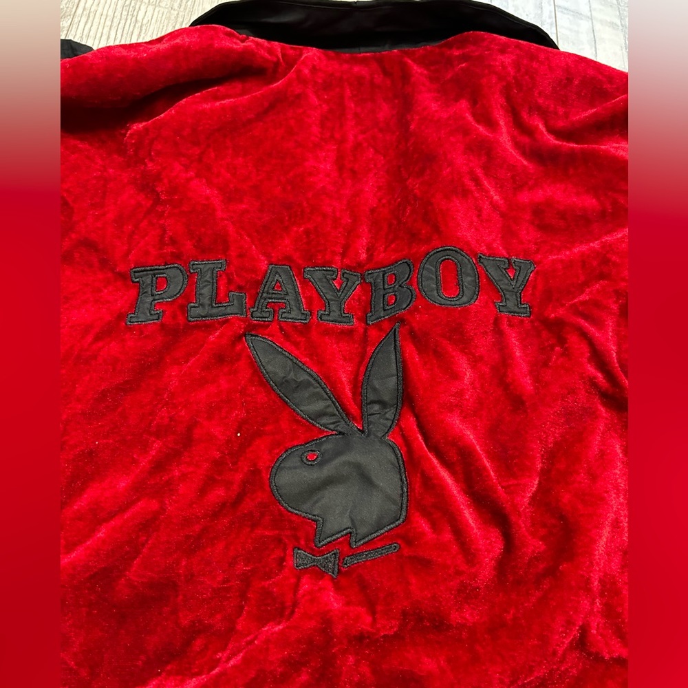 Hugh Hefner Playboy Burgandy Robe